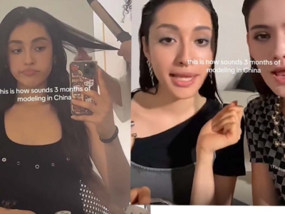 Modeling in China BTS: Gaia from Paris talks about her experiences as a model in Beijng x Shanghai