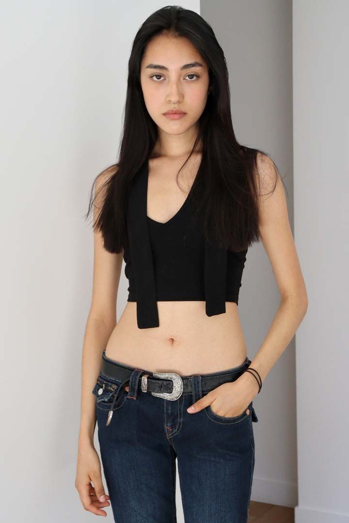 Model Photo (Polaroid): Half Body