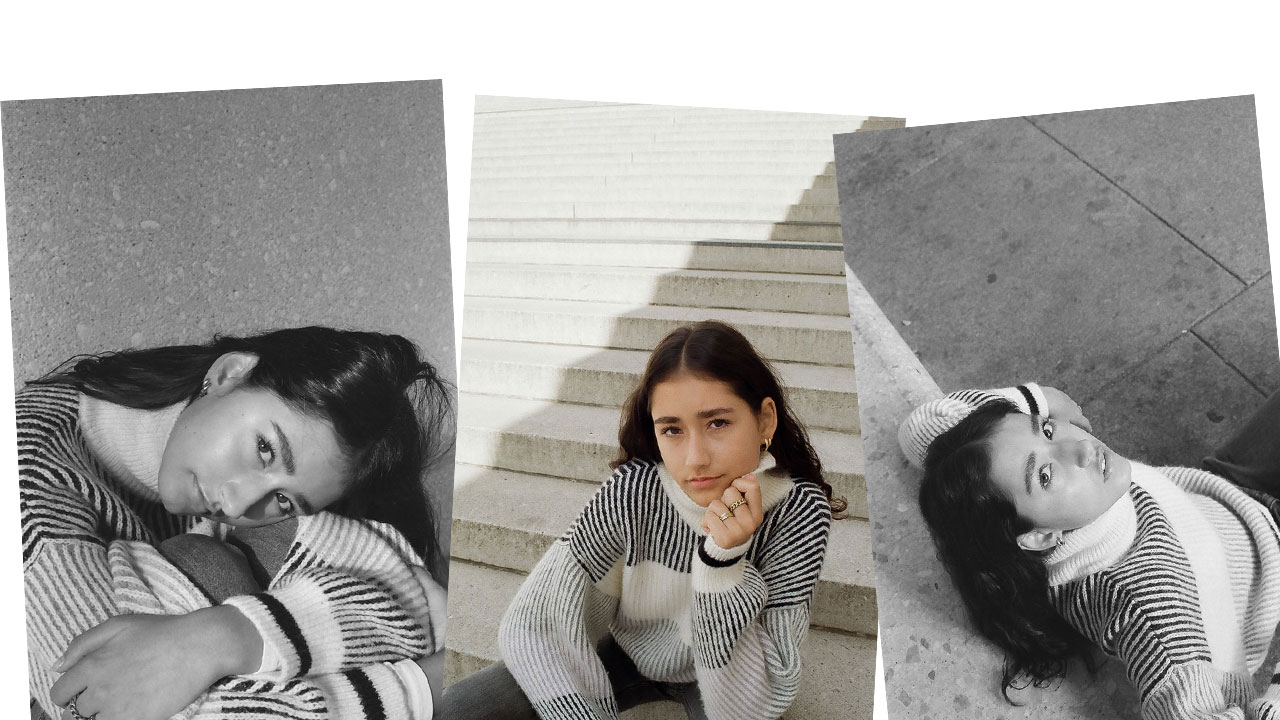 marla-berlin-test-shoot-grau-schwarz-weiss-treppen-braune-haare-pretty-face-cute-model-new-face