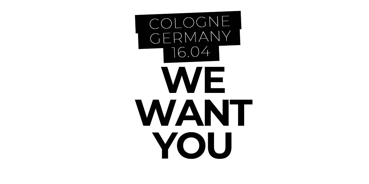 Cologne: Open Casting Call - April 16 from 2 pm model-casting-deutschland-koeln-16-april-flyer-einladung-adresse-termin