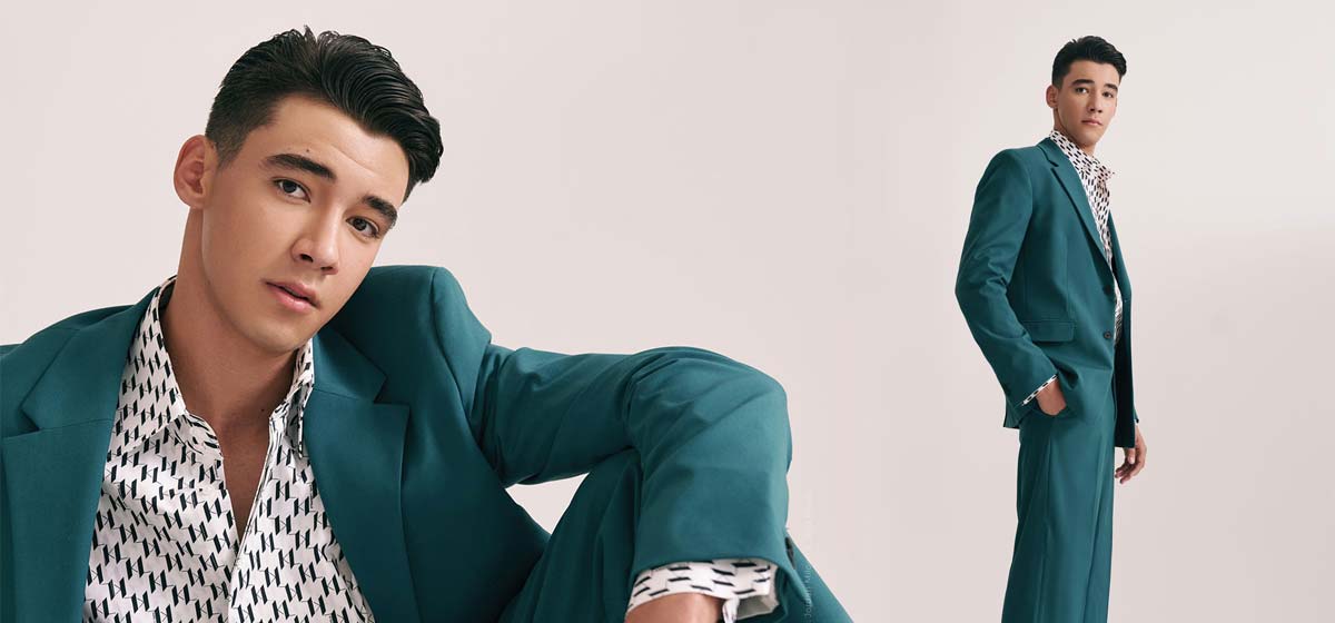 San Diego Pooth: New Face + First Cover Shooting #Welcome model-san-diego-pooth-agency-management-welcome-green-mint-suit-business-style-male-man