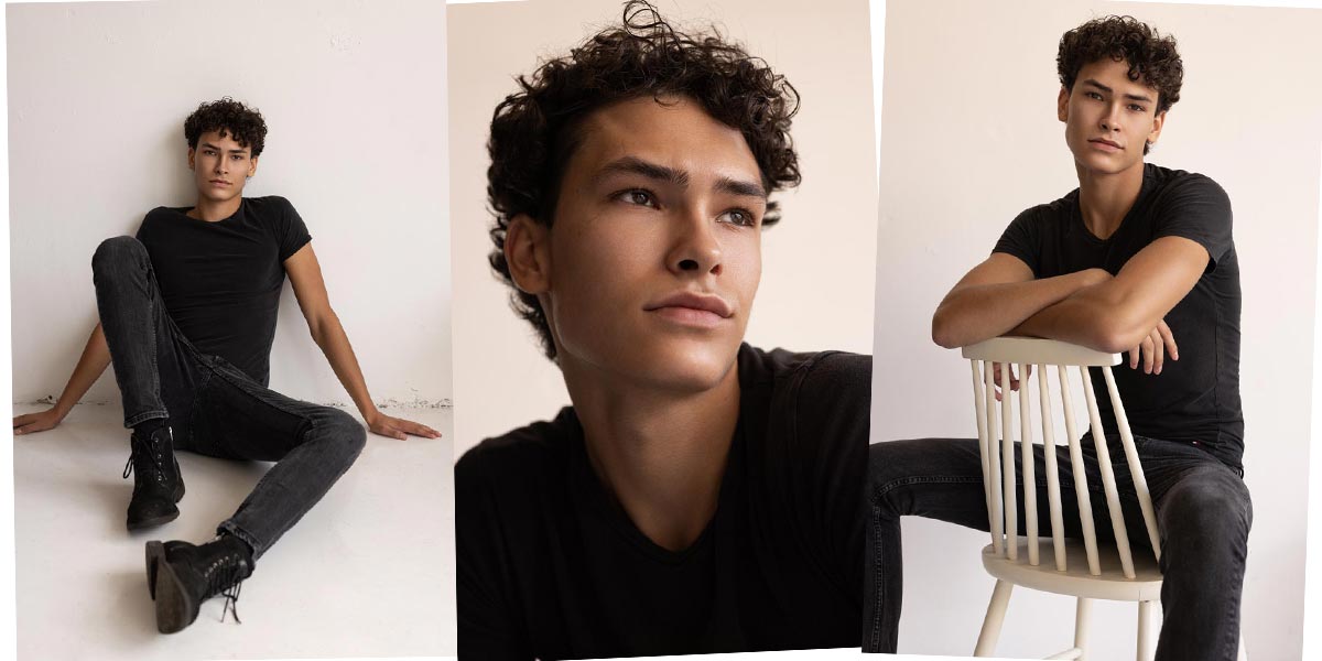 noah-male-model-titel-test-shooting-curly-brwon-hair-editorial-studio-portrait-sitting