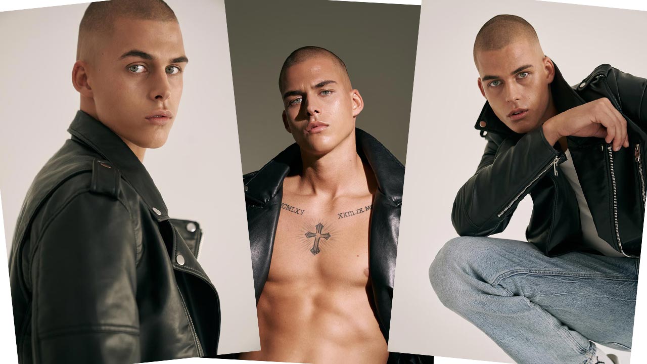 simon-male-mode-tattoos-short-hair-leather-jacket